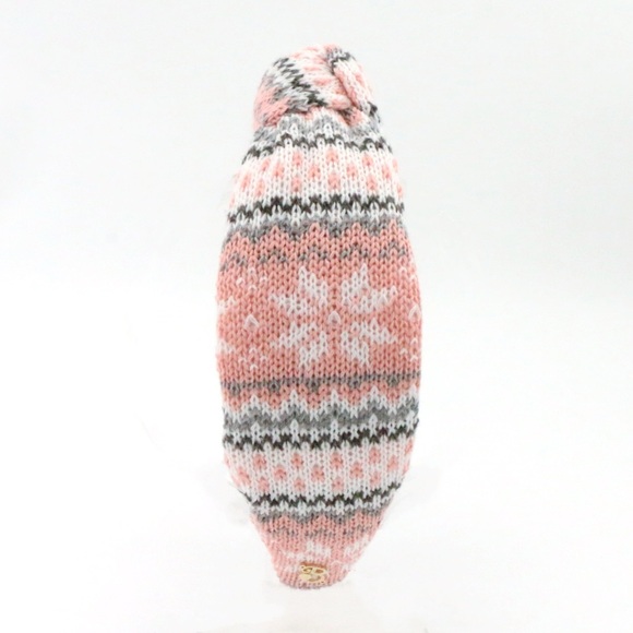141. The Brooke Shade Nordic Pink FairIsle Sweater HighKnot Headband